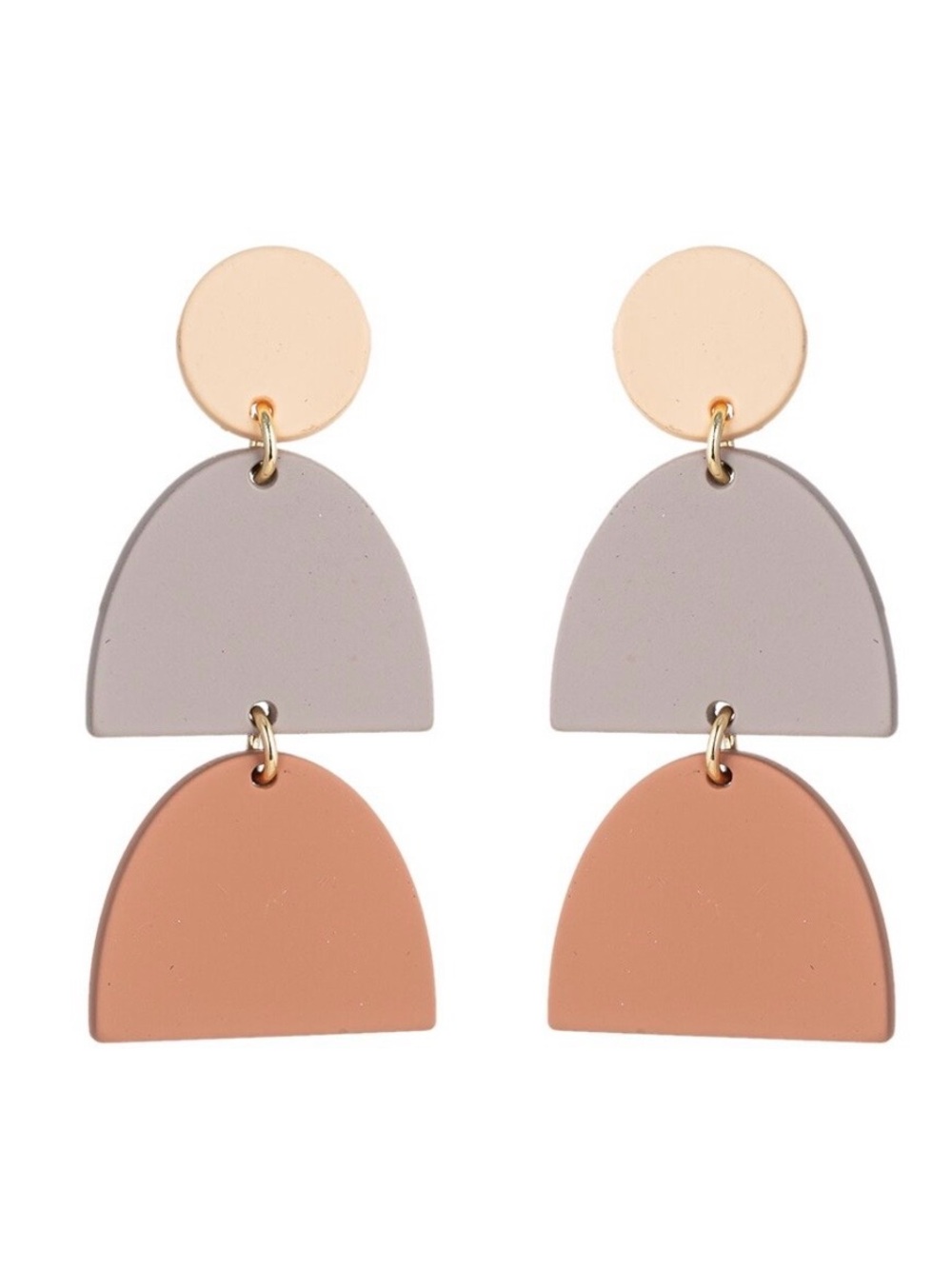 NWT Eye Candy LA Luxe Collection Lisa Geo Drop Earrings